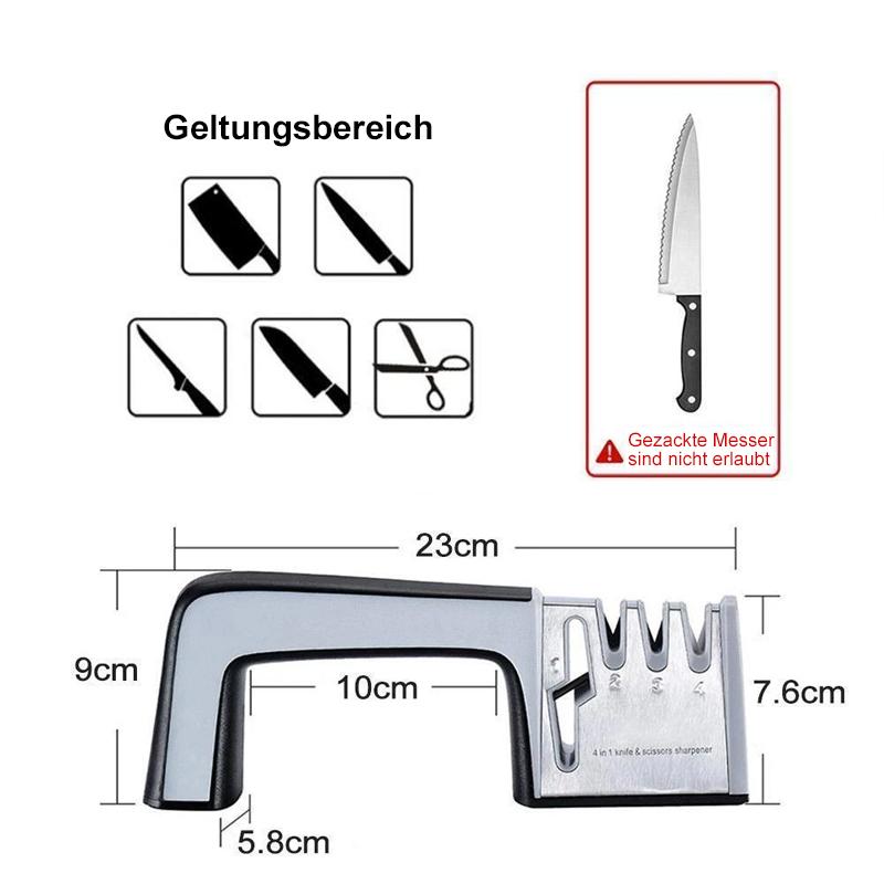 4 IN 1 MESSER SCHÄRFER