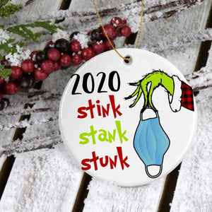 Stink Stank Stunk Weihnachtsbaumschmuck Thema Quarantäne Weihnachtsdekoration