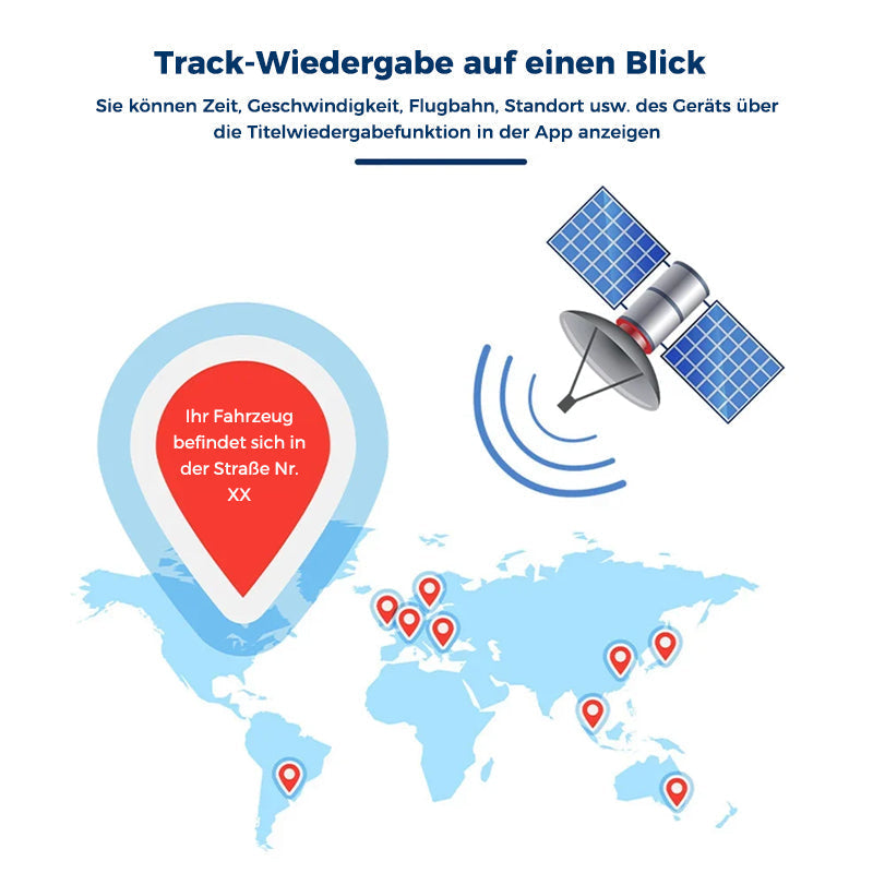 Anti-verlorener GPS-Tracker, starke magnetische Fahrzeugverfolgung