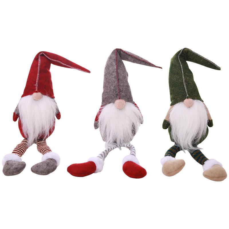 Weihnachten Gesichtslosen Puppe Ornament