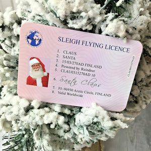 🎅Verlorener Führerschein vom Weihnachtsmann|Lustige Geschenke für Kinder