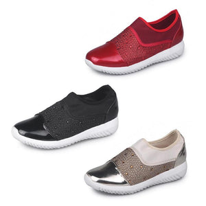 Damen Gewebte Mesh Flache Schuhe