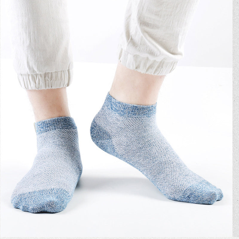 Atmungsaktive Antibakterielle Deo-Socken für Herren （5 Paar）