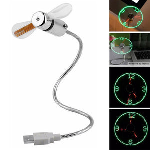 USB-Ventilator mit Lichteinstrahlung