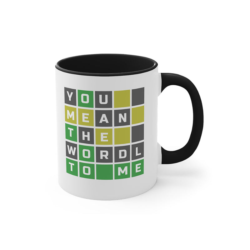 Lustige Wordle-Tasse