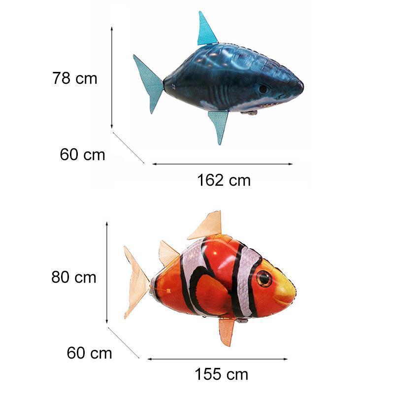 Ferngesteuerter elektrischer fliegender Fisch