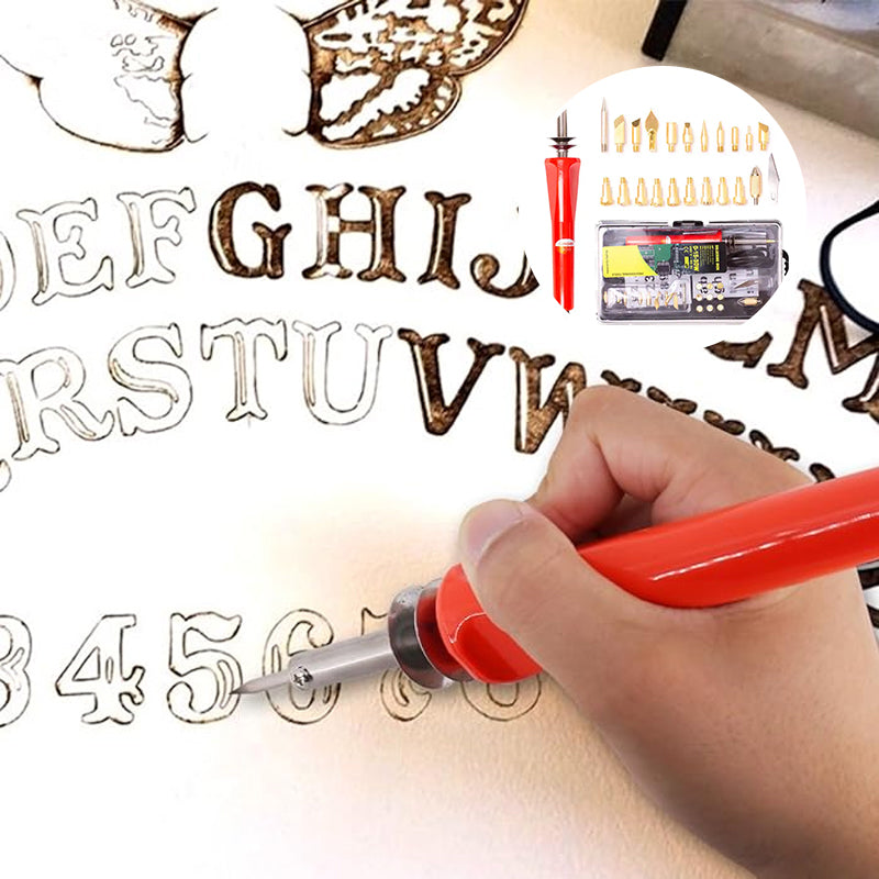 Holzplatte Branding elektrische Branding Stift dann Set