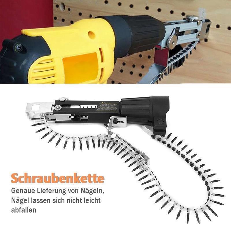 Automatische Schraubenkette Nail Gun Adapter für Bohrmaschine