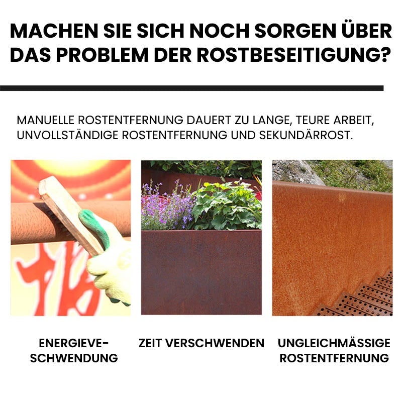 Rostschutz- und rostentfernende Farbe