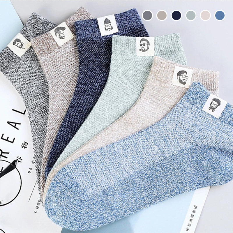 Atmungsaktive Antibakterielle Deo-Socken für Herren （5 Paar）