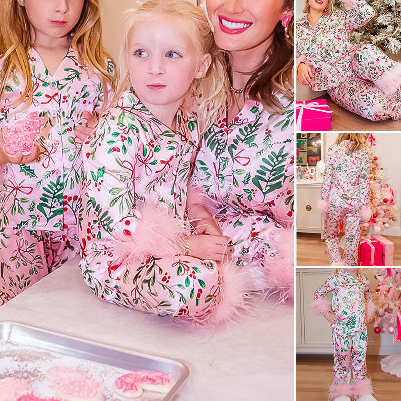 💝Weihnachtsmann-Pyjama-Set