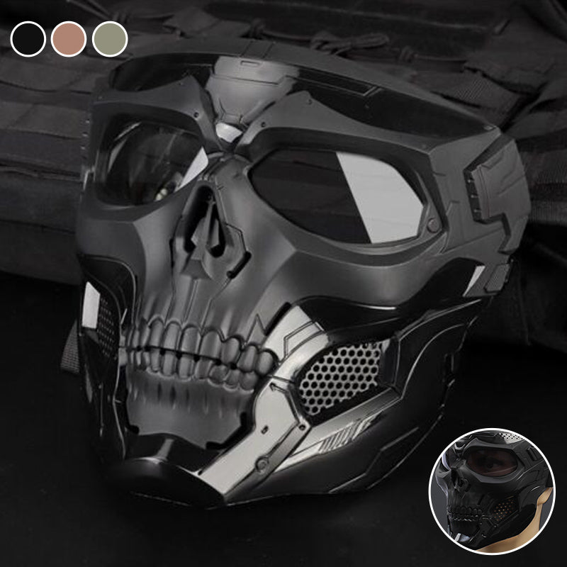 🤩Radfahren Harley Goggles Totenkopfmaske