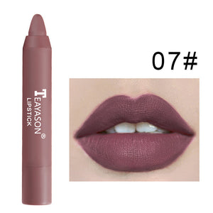 12 Farben Matte Lippenstift Stift